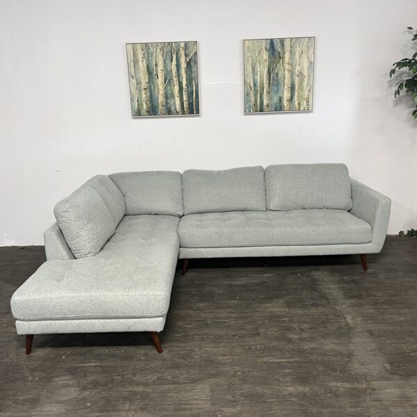 Gray MCM Sectional