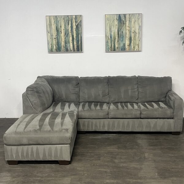 Ashley Furniture Gray L Sectional