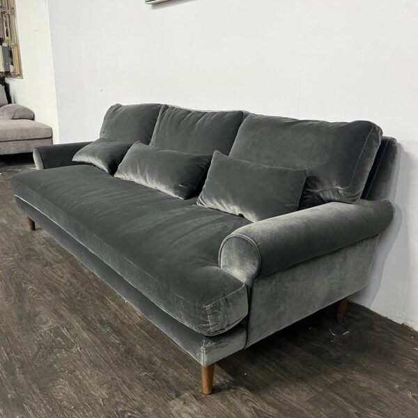 Interior Define Maxwell Apartment Sofa Gray - Image 2