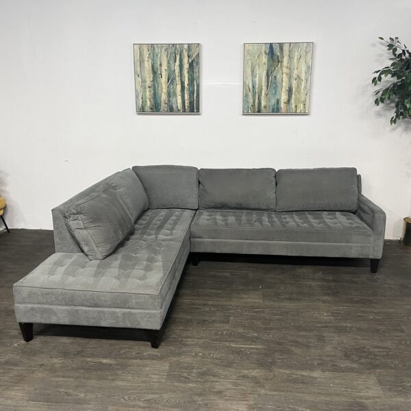Z Gallerie Vapor Sectional
