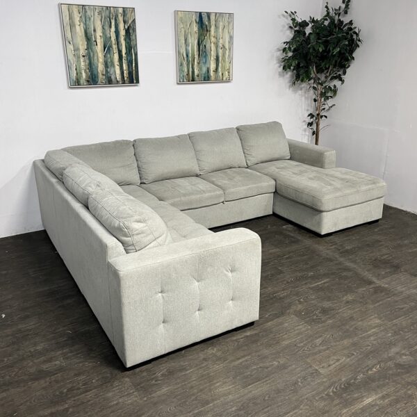 3 Piece Sectional Couch w/ Pullout - Image 3