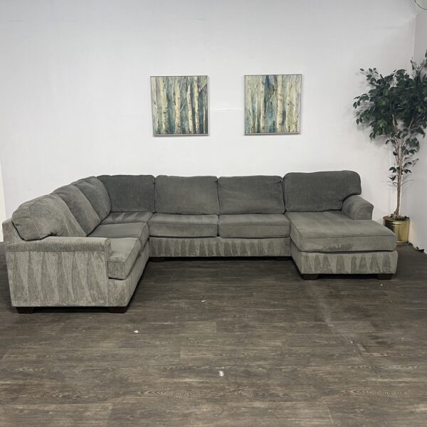Ashley Furniture 3 Piece Sectional Gray