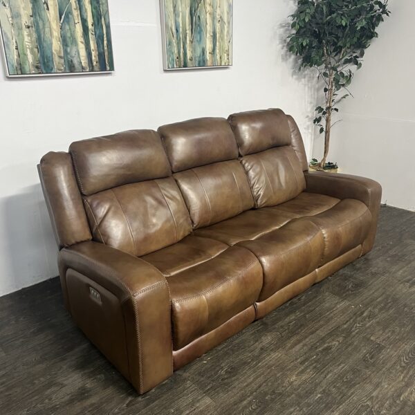 Haverty's Power Recliner 3 Seat Sofa - Image 2