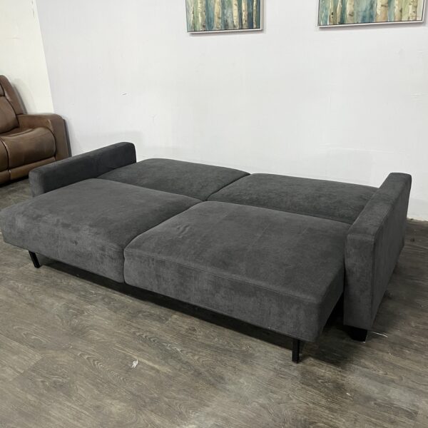 Dark Gray Sofa + Pullout - Image 3