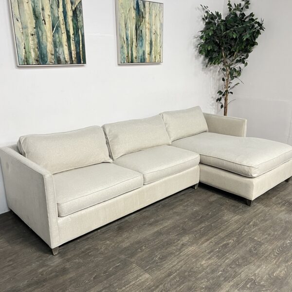 Crate & Barrel Sectional - Image 3
