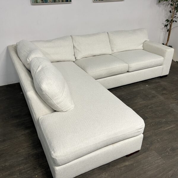 Z-Gallerie 2 Piece Sectional - Image 2