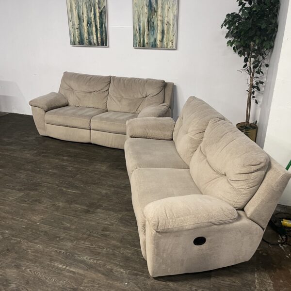 Matching Manual Recliner Sofas - Image 3