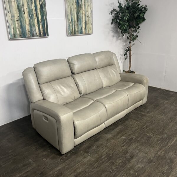 Leather Power Recliner Sofa - Image 2