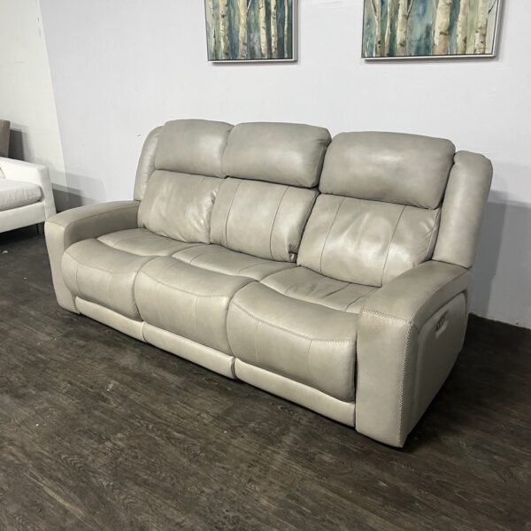 Leather Power Recliner Sofa - Image 3