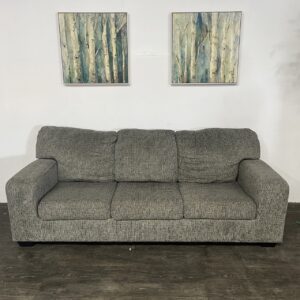 Gray 3 Seat Sofa