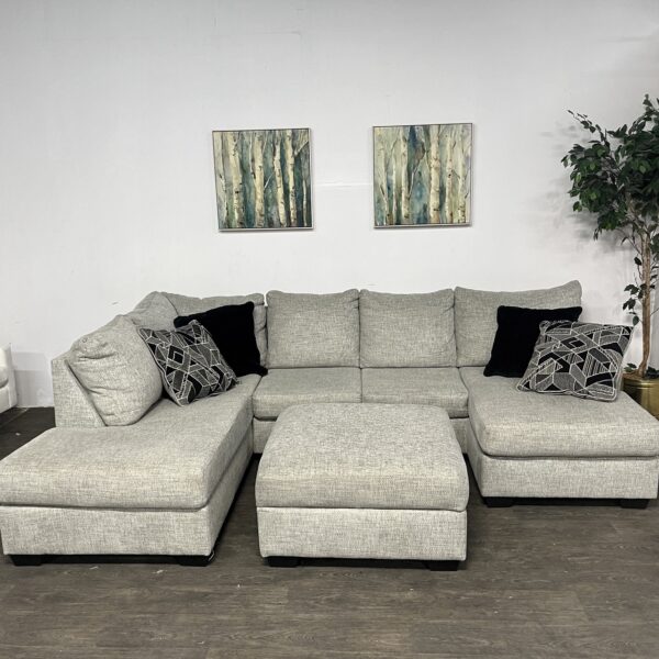 Ashley Furniture U Shaped Sectional  Storage Ottoman