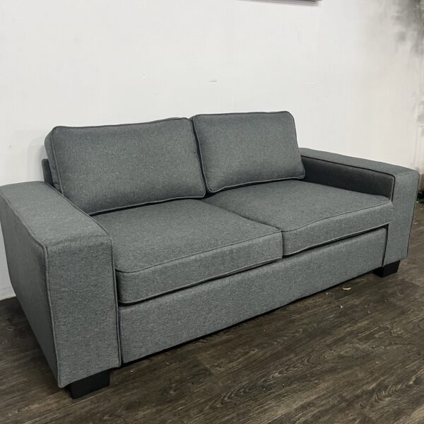 Gray Loveseat - Image 3