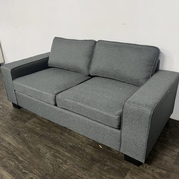 Gray Loveseat - Image 2