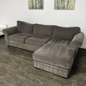Brown Chaise Sectional