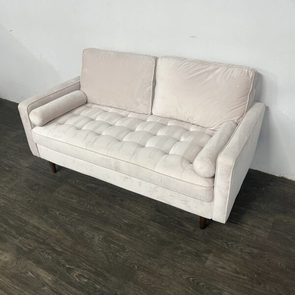 Pink MCM Loveseat - Image 2