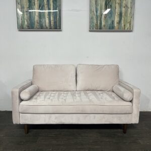 Pink MCM Loveseat
