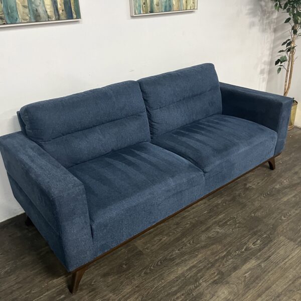 Blue MCM 2 Seat Sofa - Image 2