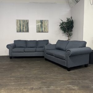 Blue Sofa Set