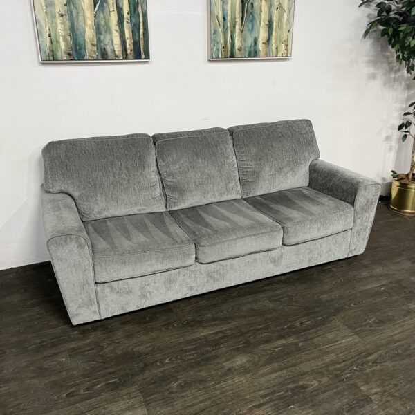 Ashley Furniture Gray 3 Seat Sofa - Image 3