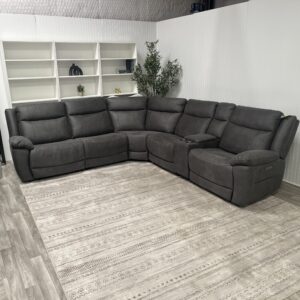 Zakary Fabric Power Reclining Sectional