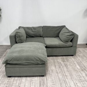 Albany Park Kova 86" Sofa + Storage Ottoman