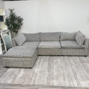 Albany Park Kova 122" Sofa + Ottoman