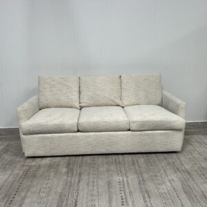 Sherrill Furniture Cream 3 Seat Sofa