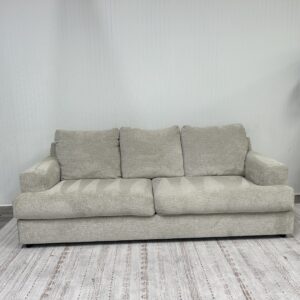 Oversized Cream 2 Seat Sofa