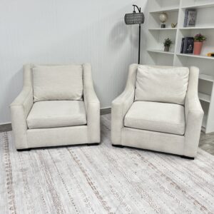 Bernhardt Matching Fabric Chairs