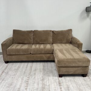 Brown Reversible Chaise Sectional